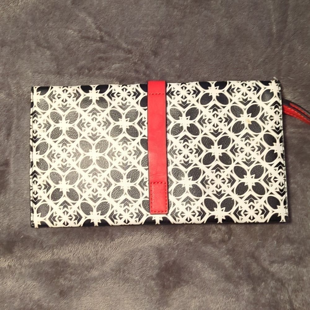 NEW The Limited Black White‎ and Red Clutch Wallet - Picture 2 of 9